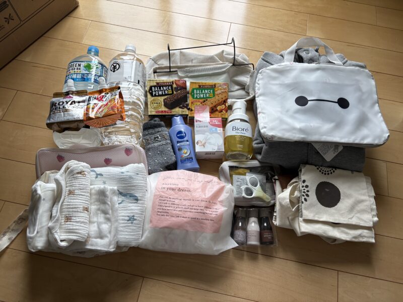 産院バッグ中身